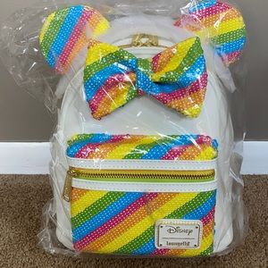Rainbow Sequin Disney Loungefly